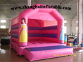 HOT inflatable trampoline for kids jumping trampoline air trampoline kids trampoline inflatable pink princess bounce house
