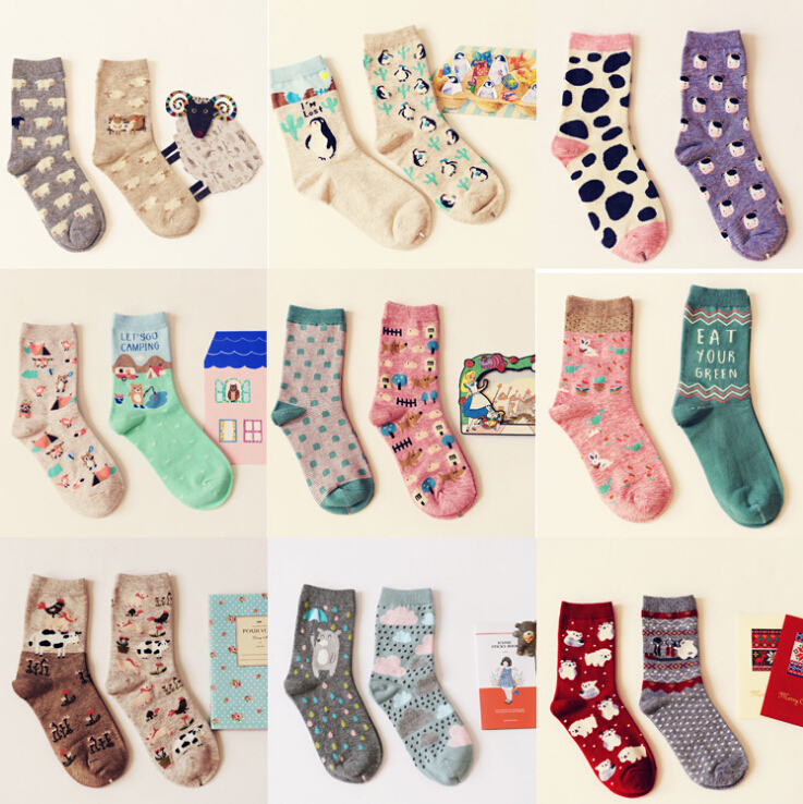 cute female socks