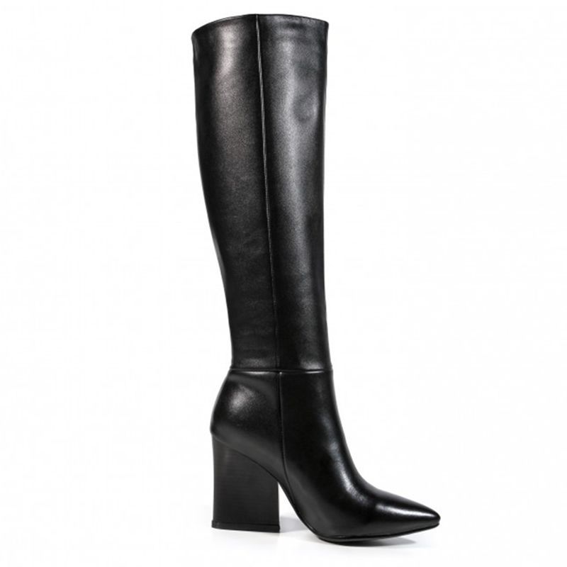 Brand Designer Genuine Leather Women Winter boots Europe Style Women's long motorcycle boots 