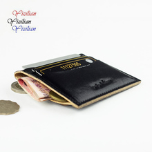 SAM men s leather credit card case bank card case credit Card Holder hot sale ID