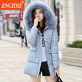 3 colors New Fashion Winter Long coat women 2016 Winter Female Fur Hooded parka clothes Lady