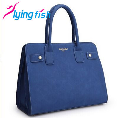 Image of 2015 new design Brand scrub tote bag women PU leather handbags Fashion OL style vintage ladies Shoulder messenger Bags QF027