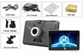 2016 new 4 5 inch Capacitive Car GPS Navigation Android 4 4 2 Bluetooth WIFI MT8127