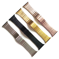 Luxury 316L Stainless Steel Metal Link Bracelet Band for apple watch Series1 42mm 38mm Watchband for