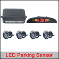 Car LED Parking Sensor Kit Display 4 Sensors 22mm 12V for all cars Reverse Assistance Backup
