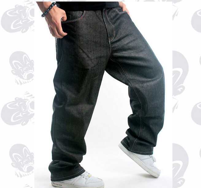 comfort stretch baggy fit jeans