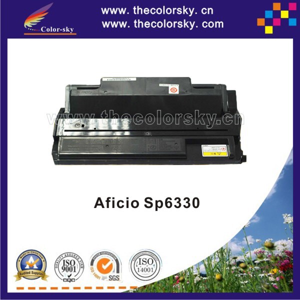 (CS-RSP6330) print top premium toner cartridge for Ricoh Aficio SP6330 SP 6330 406649 bk (20k pages) free shipping by FedEX