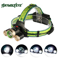 SKYWOLFEYE XM L T6 XPE LED Headlamp Headlight 1000 Lumen Zoomable Rechargeable Head Light Lamp Torch