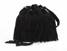 Women Handbag Popular Faux Suede Fringe Tassel Shoulder Messenger Bag New Fashion Handbags