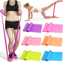 Yoga Pilates Resistance Elastic Loop bands Workout Exercise Ankle 8 Colors