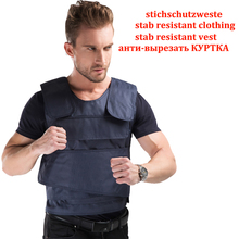 Effectively block 24 joules 4 story stab resistant vest soft self-defense police use schutzweste tatico anti covert stab vest