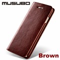 new musubo brand Genuine leather phone case for iPhone 7 7 plus 5 5s 6 6s