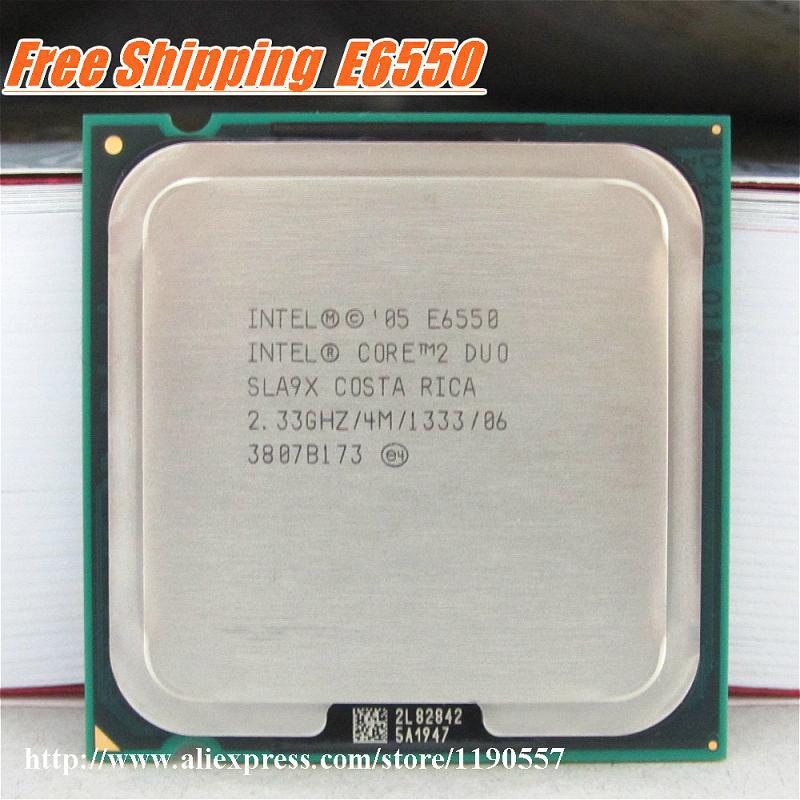 Купить Оригинальный intel core 2 duo e6550 processordesktop lga775 cpu ...
