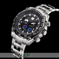 TVG Multifunctional Sports steel Quartz Military Army luminous LED Pointer Water proof Men wristwatch