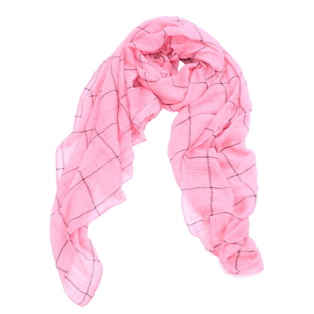 Fashion Lady Women Blanket Plaid Scarf Cozy Checked font b Tartan b font Scarf Shawls Pashmina