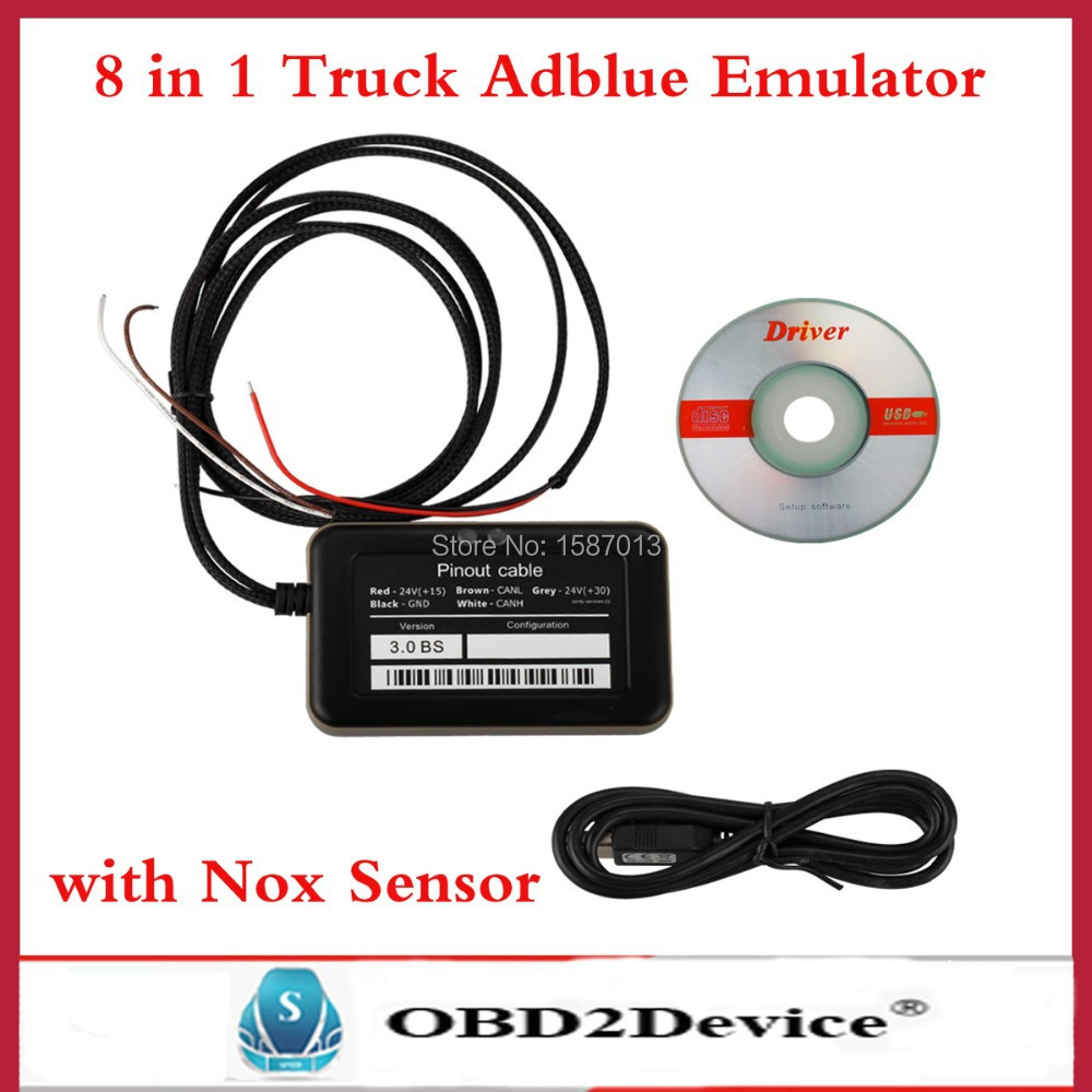 Купить 2016 nox датчик adblue эмулятор 8 in1 v3.0 для грузовых ...