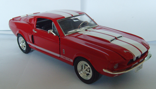 classic 1:32 vintage old The1967 Ford Mustang Shelby GT 