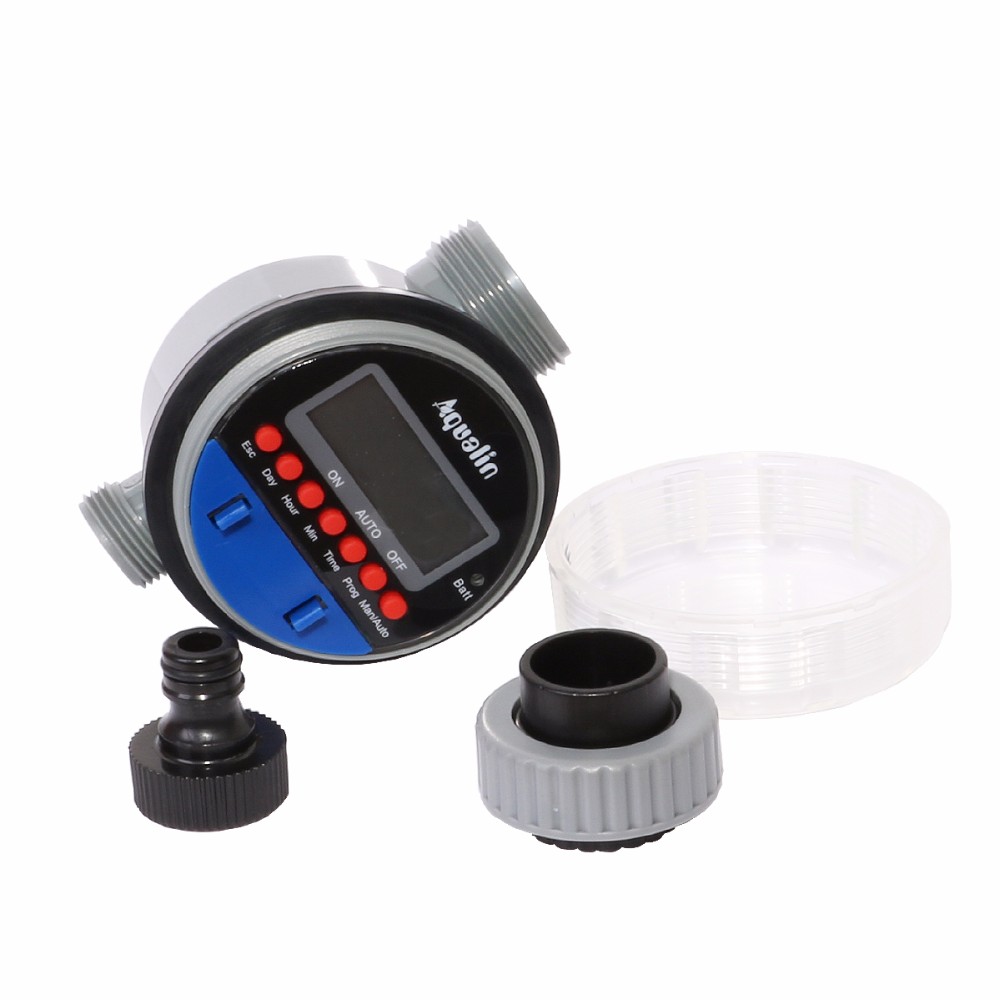 Description Picture 4 of item2pcs Electronic LCD Display Home Ball Valve Water Timer Garden Irrigation Watering Timer Controller System