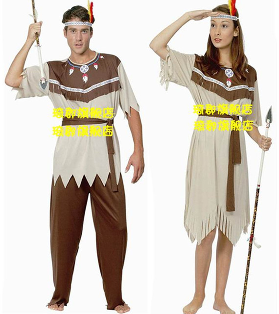 Halloween show props, COS Savage leopard costume, Indian / savage / indigenous performances suits, wholesale