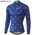 Phtxolue Cycling Jersey Winter Thermal Fleece Warm 2016 Pro Mtb Long Sleeve Men Bike Wear Clothing