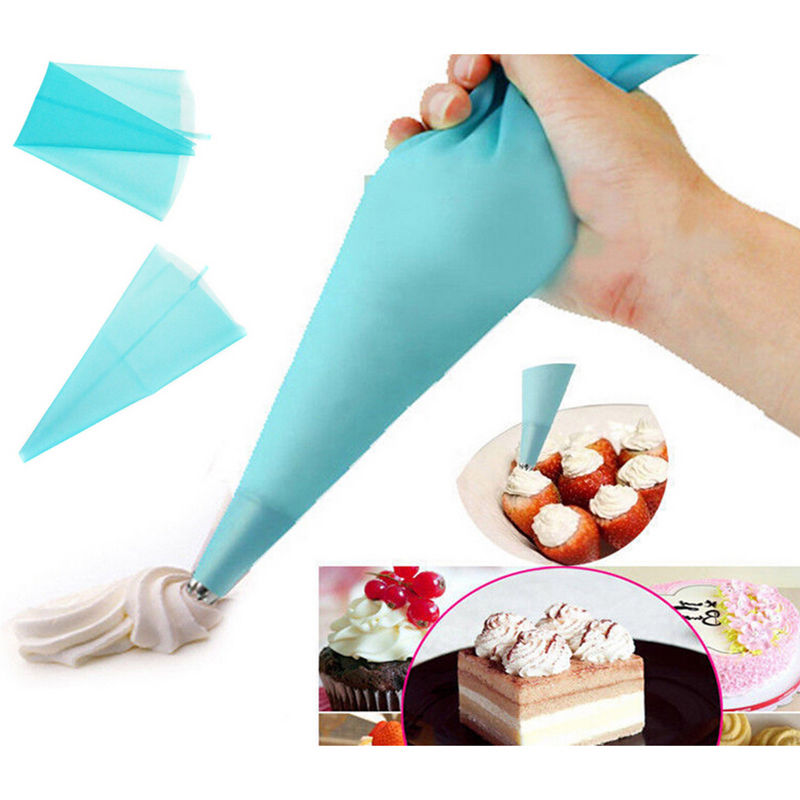 1 PCS 30cm Silicone Icing Piping Cream Pastry Bag Cake ...