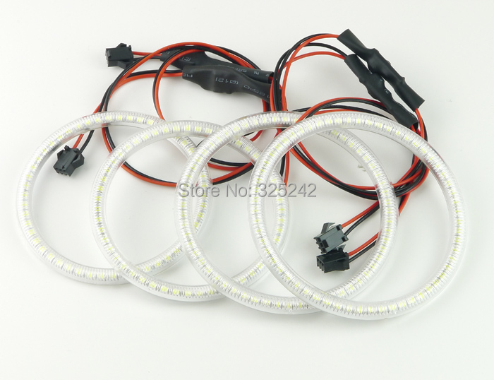 smd led angel eyes BMW convertible E46 facelift with Xenon 2 door +04(3)