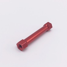 Aluminum Standoffs M3x80 Female Drone DIY Red Pack 10