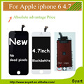 Best Quality No Dead Pixel Grade AAA 4 7 inch LCD For iPhone 6 Display touch