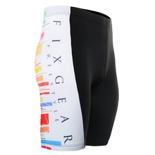 Men’s Cycling Padded Shorts Road Bike Tights Bicycle Wear Compression Cycling Short Pants Sun Protection UV Blocking ST-33