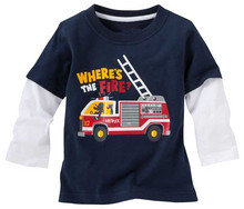 1 6Y new Boys T shirt Kids Tees Baby Boy brand tshirts Children tees Long Sleeve