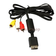New AV Audio Video Cable Cord for Sony PlayStation PS2 PS3 Console System