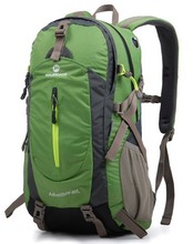 Free shipping travel bag sport backpack waterproof outdoor climbing mountaineering hiking camping backpack women&men 40L