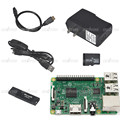 Raspberry Pi 3 Model B HDMI cable 16GB TF Card w card reader Power Cable with