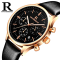 New Montre homme Mens Watches Top Brand Luxury Military Sport Luminous Wristwatch Leather Quartz Watch relogio