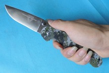 Ontario RAT Model 1 outdoor adventure and training folding Knife Orange G10 Handle AUS 8 blade
