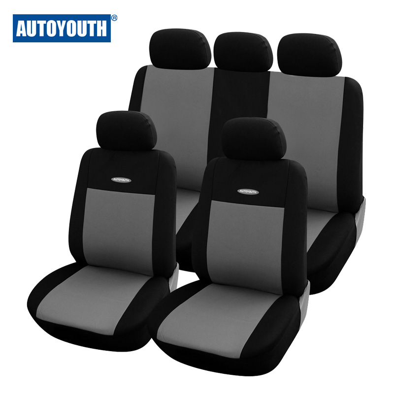 Image of High Quality Car Seat Covers Universal Fit Polyester 3MM Composite Sponge Car Styling lada car covers seat cover accessories
