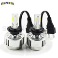 Hot Sales LED Headlight Kit Bulb 1Set H7 Replace 3000k 6000K single Beam lights 72W 6600lm