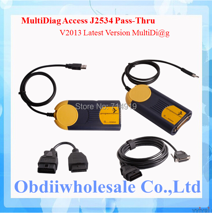 Купить большой multi-di@g multidiag j2534 доступ версия j2534 pass-thru ...