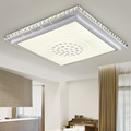 Modern Ultra thin LED Crystal Ceiling Lights for Living room Bedroom Dining room Kitchen Home Hotel