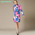New Fashion Women Double breasted Trench Coat Long Sleeve Coats Outwear 2016 Women Summer Winter Thin