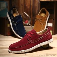 New fashion men sneakers Driving Shoe Male breathable casual boat shoes men single loafers men shoes