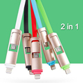 Newst Micro USB Cable 2 in 1 Mobile Phone Charger Cable for iPhone 5 5S 6