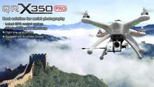Walkera QR X350Pro W/ Devo 7 Radio/battery/charger/G-2D Gimbal/Ilook Camera RTF FPV Drone Quadcopter Track Shipping