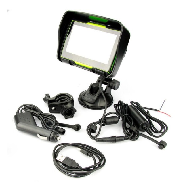 4.3inch Touchscreen Waterproof Motorcycle GPS Navigation NAV 8GB7