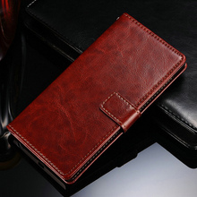 New 2015 Retro Leather Case For Lenovo K900 Wallet Style Phone Bag Cover Flip Stand Design