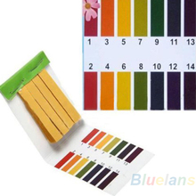 80 Strips Full Range pH Alkaline Acid 1 14 Test Paper Water Litmus Testing Kit 031N