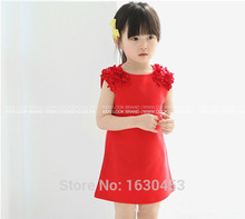 Girls Clothes Rushed Dresses Free Shipping Flower Girl Dress New 2016 Fashion Summer Casual Baby Kids Clothing Children’s Wear