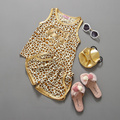 2016 New Summer Girls Sport Print Clothes Sets Fashion Sleeveless Short Pants Girls Summer Clothing Sets