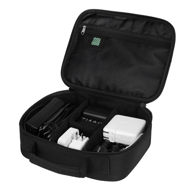Image of New Data Cable Practical Earphone Wire Storage Bag Travel Bags Power Line Organizer Electric Bag Flash Disk Case Digital