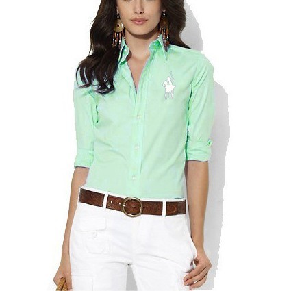 New-2015-Fashion-Brand-Women-s-Polo-Shirts-Long-Sleeve-Slim-Fit-Blusa-Polo-Women-Shirts